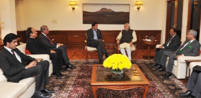 Imran Khan meets Prime Minister Narendra Modi 
