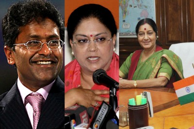Lalit Modi row: BJP backs Sushma, holds off on support to Raje