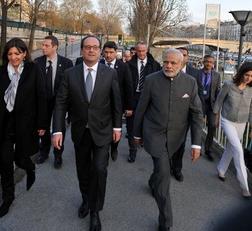 Modi visits Airbus facility in Tousouse