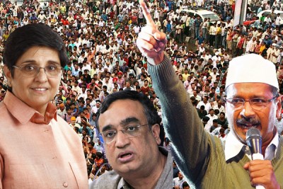 Trends of Delhi poll results at 2 pm