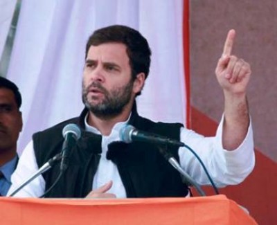 Maharashtra: Rahul begins 'padyatra' for farmers