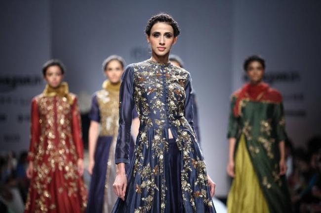 Amazon India Fashion Week: Joy Mitra showcases his couture