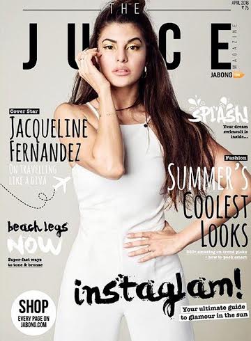 Jacqueline Fernandez appears on cover of Juice Magazine