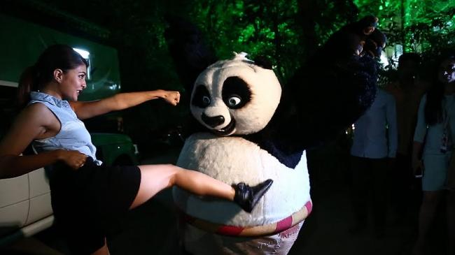 Kung Fu Panda meets B-town celebs
