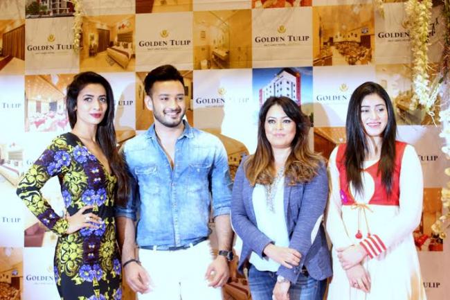 Kolkata: Actress Mahima Chaudhury inaugurates Golden Tulip hotel