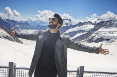Ranveer Singh signed as the new brand ambassador for Switzerland Tourism
