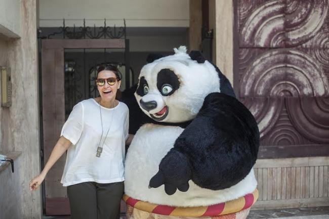 Kung Fu Panda meets B-town celebs
