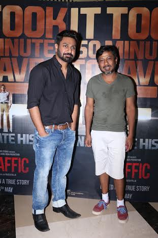 Screening of Traffic in Mumbai attended by showbiz brigade 