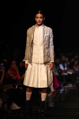 Rajesh Pratap Singh's collection catches attention at Amazon India Fashion Week
