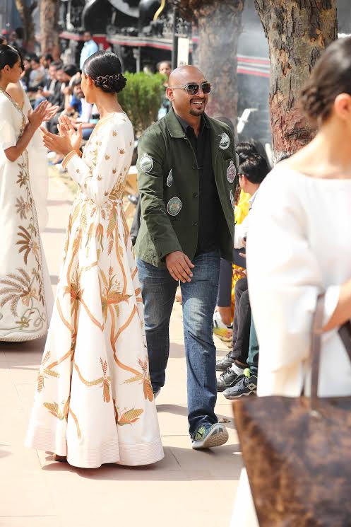 Designer Samant Chauhan showcases collection at Amazon Fashion Week