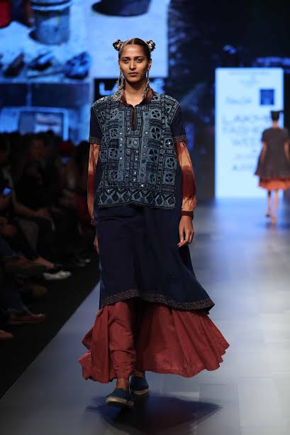 LFW: Models walk the ramp for designer Sufiyan with Madame Hall