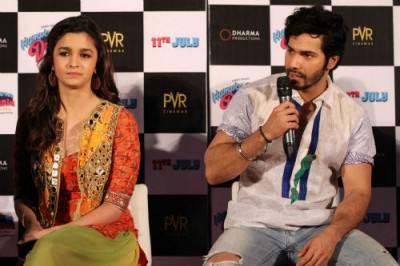 Alia,Varun learn dance steps from Madhuri