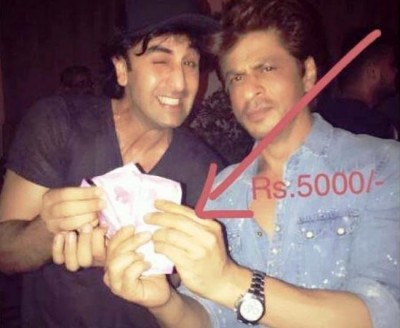 Shah Rukh Khan pays Ranbir for the title of his upcoming film Jab Harry Met Sejal