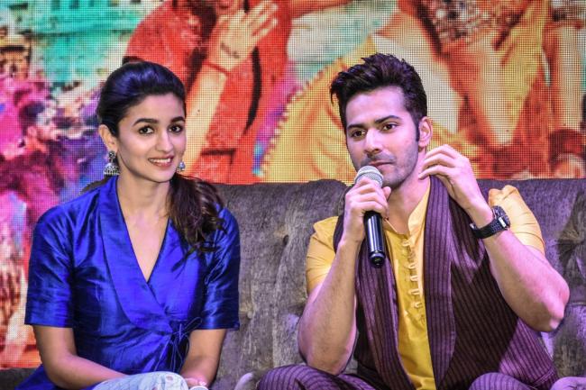 Alia, Varun promote Badrinath Ki Dulhaniya in Kolkata