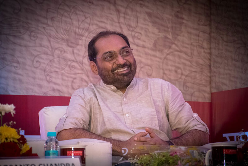 Tollywood stars attend programme announcing P.C Chandra Jewellers and Windows Production partnership