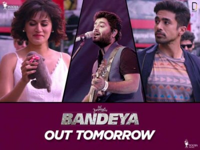 Bandeya song from Taapsee Pannu's  Dil Juunglee to release tomorrow