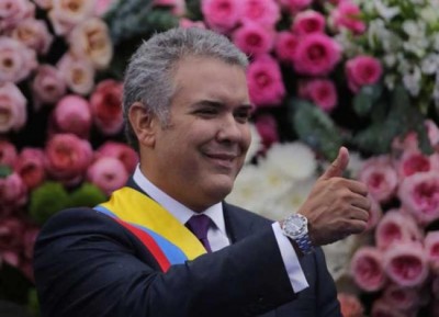 Colombia's new President Ivan Duque takes office