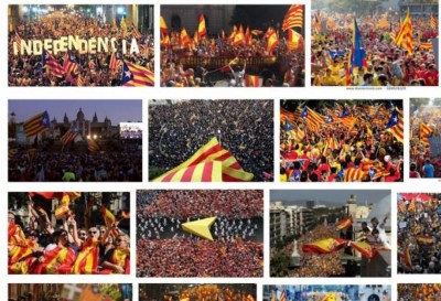 Million gather at Catalonia national day rally in Barcelona