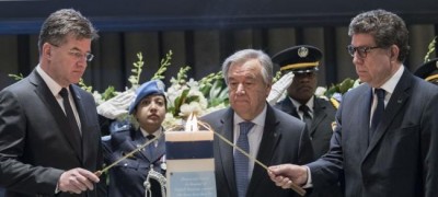 In annual memorial, UN pays tribute to 140 fallen staff members