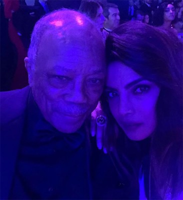 Priyanka Chopra captures selfie with Quincy Jones 