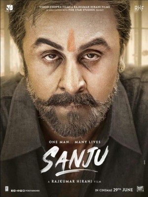 New Sanju poster released, features Ranbir Kapoor