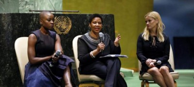 Black Pantherâ€™s â€˜General Okoyeâ€™ joins the fight against gender-based violence