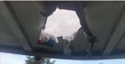 Lava bomb hits Hawaii tour boat, 23 injured