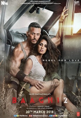 Tiger-Disha starrer Baaghi 2 crosses 165 cr at Indian box office
