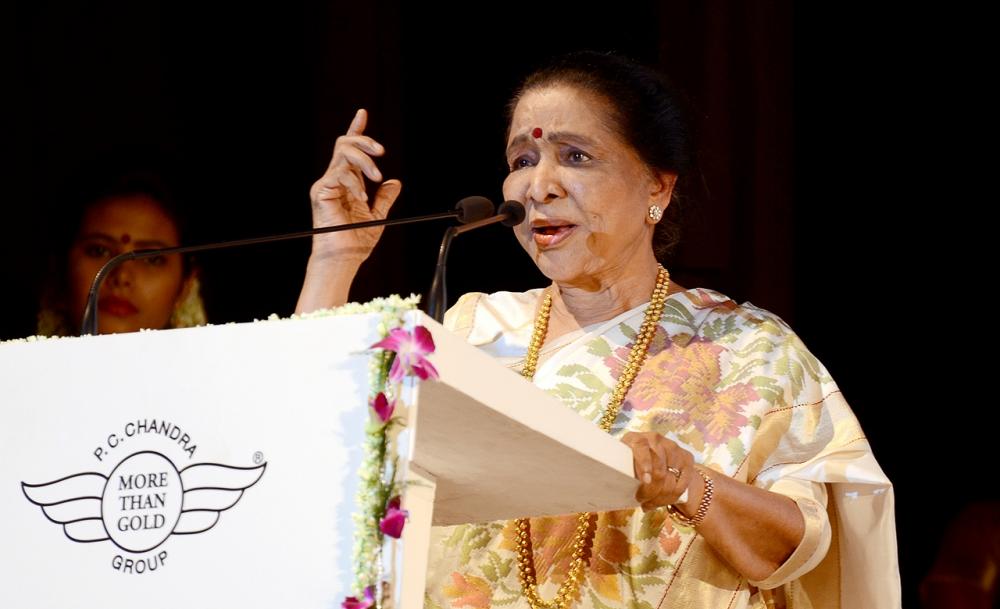 P.C. Chandra Group felicitates Asha Bhonsle in Kolkata