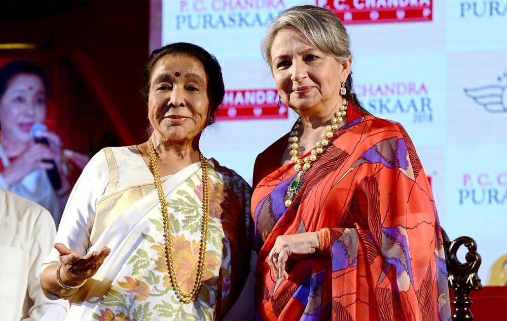 P.C. Chandra Group felicitates Asha Bhonsle in Kolkata