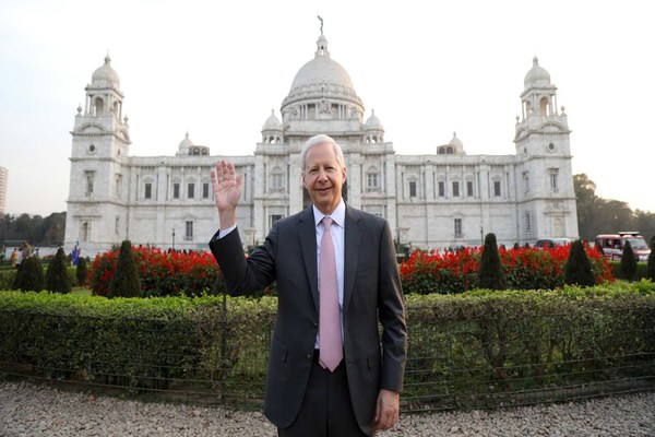 US Ambassador to India Kenneth I. Juster visits Victoria Memorial
