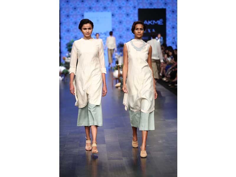 Designer Varun Bahl showcases his collection on LFW Day 1