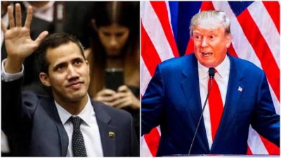 Venezuela crisis: US President Donald Trump speaks with Guaido, congratulates him