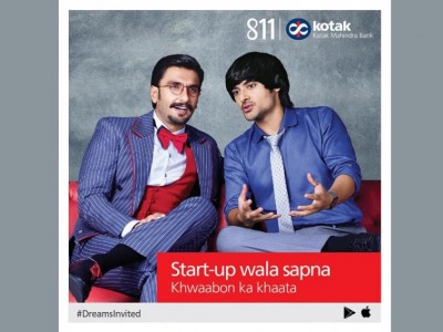 Kotak releases 811 #DreamsInvited with Ranveer Singh