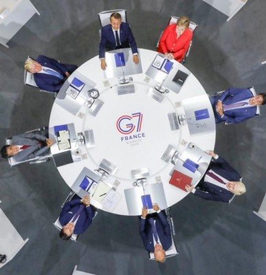 Macron denies receiving any G7 mandate for talks with Iran