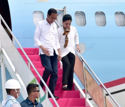 Indonesian president opens first metro line in capital as fix for traffic problem