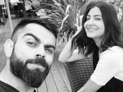 Anushka Sharma shares a heart-melting image with husband Virat Kohli online