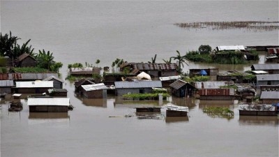 Central team visits flood-hit Assam for assessing damage