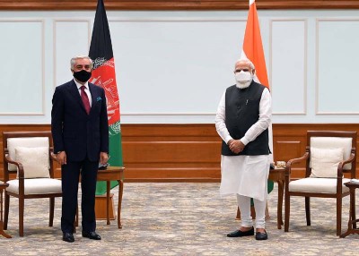 Afghanistan leader Abdullah Abdullah meets PM Narendra Modi