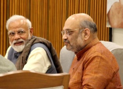 Shah lauds Modi, says BJP has fulfilled 90 per cent of poll manifesto