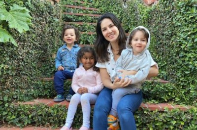Sunny Leone cites children's safety during COVID-19 outbreak as reason behind decision to fly to US with familyÂ 