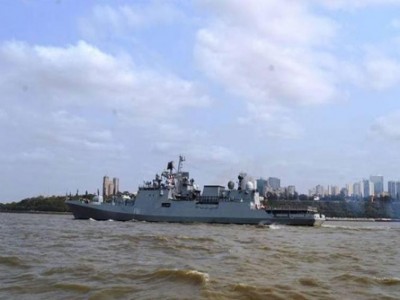 Indian Naval Sailing Vessels Mhadei & Tarini set sail for Bay of Bengal Offshore sailing expedition 