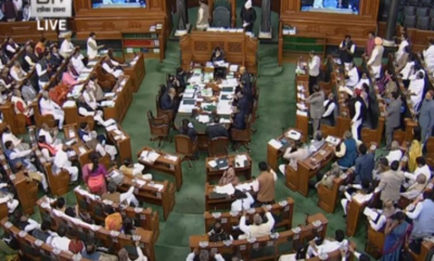Ruckus over Delhi violence: Lok Sabha adjourned till 2 pm 