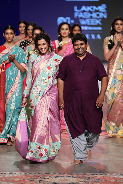 Lakme Fashion Week: Taapsee Pannu walks the ramp