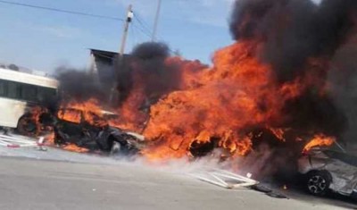 Almost 20 people dead in Mexico after truck rams several cars: Reports