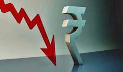 Indian Rupee down 10 paise against USD