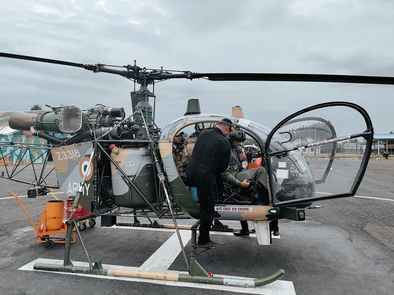 IAF chopper carrying NDRF team joins rescue op in cloudburst affected areas near Amarnath cave