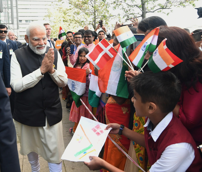 PM Modi in Denmark