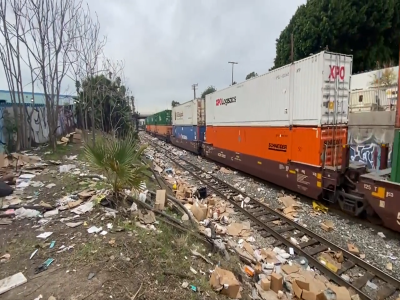 US: Thieves loot trains carrying e-commerce packages in Los Angeles