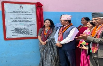 Nepal: Shree Arwa Bijaya Secondary School building, built by Indian govt assistance, inaugurated